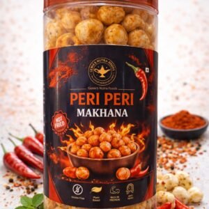 Peri Peri Flavoured Roasted Makhana 80g